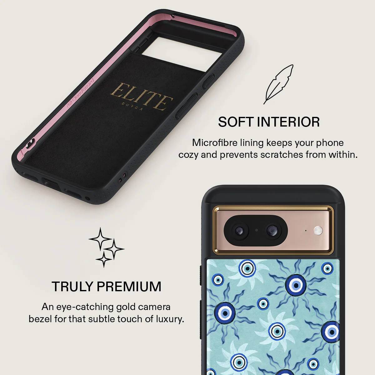 Blue Gaze - Google Pixel 8 Case - Image 10