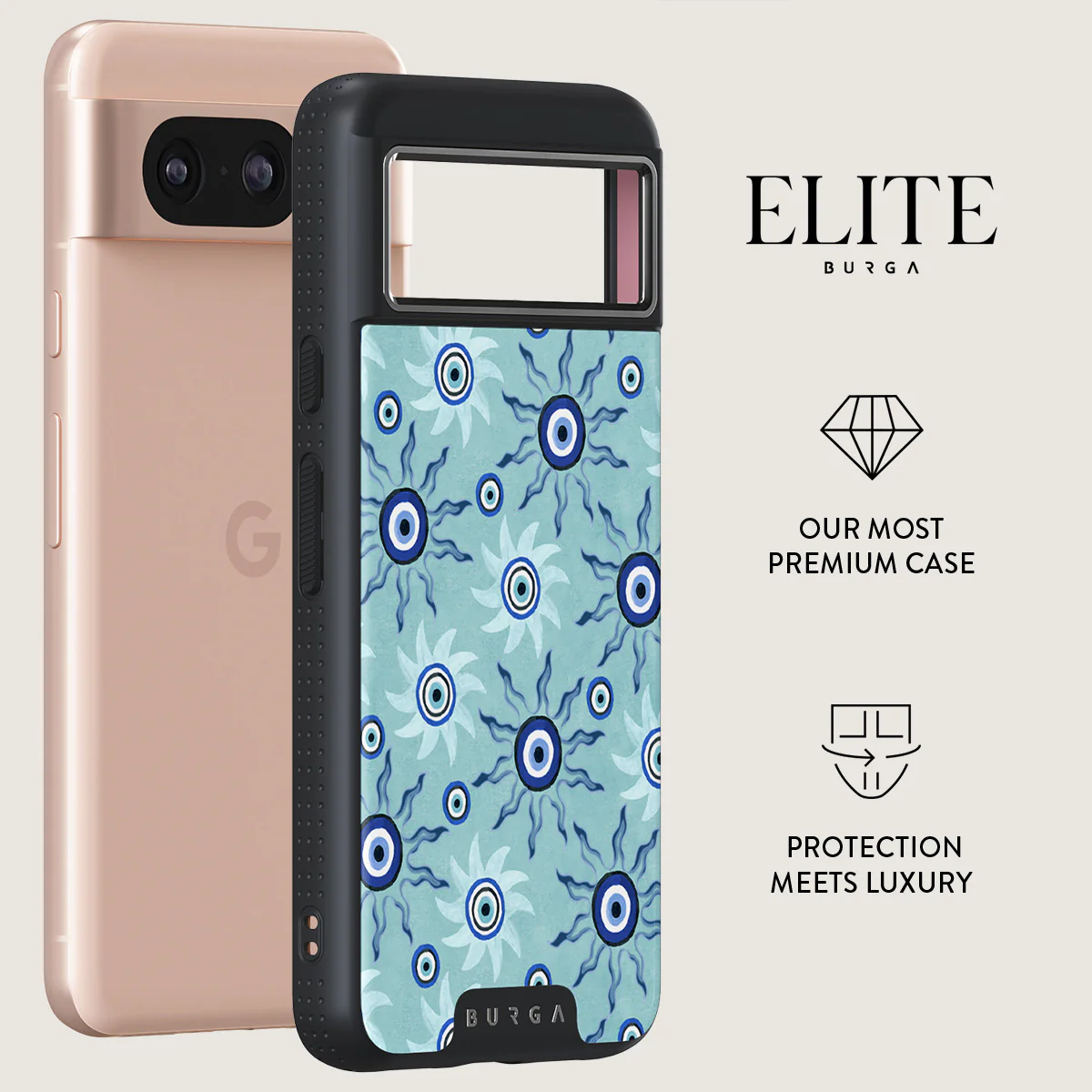 Blue Gaze - Google Pixel 8 Case - Image 13