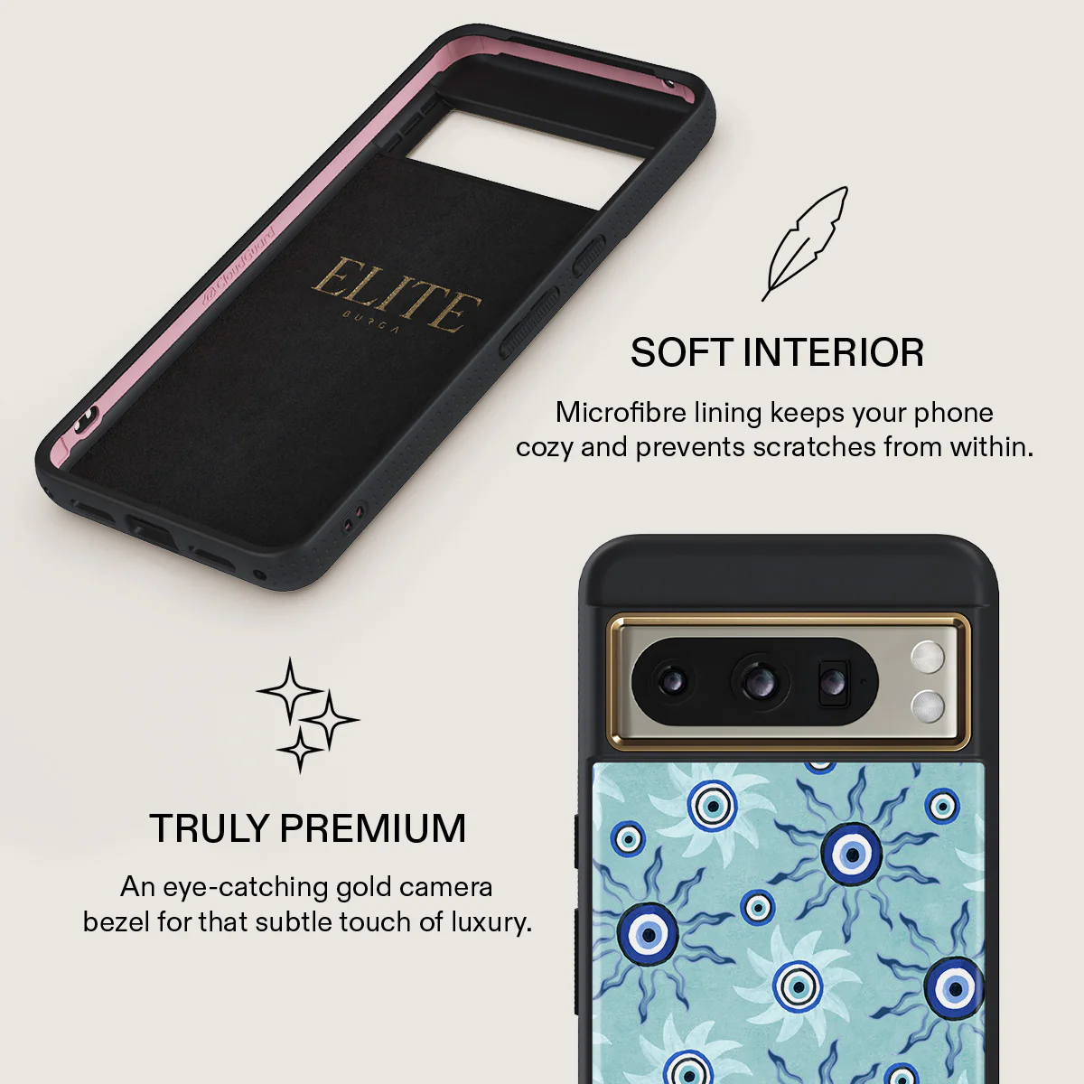 Blue Gaze - Google Pixel 8 Pro Case - Image 10