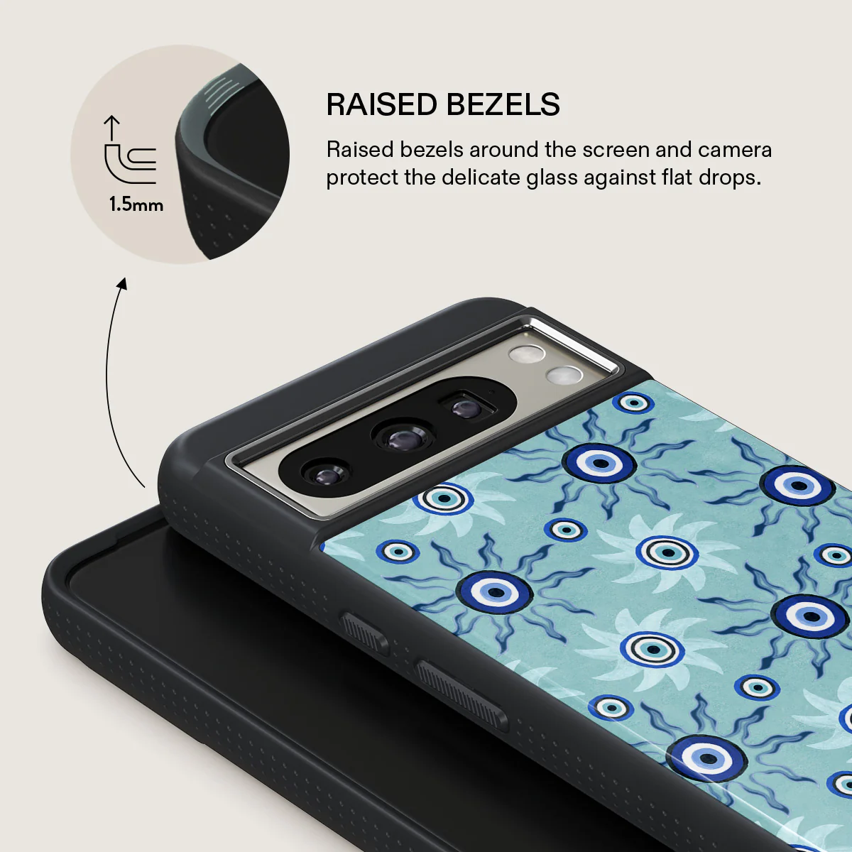 Blue Gaze - Google Pixel 8 Pro Case - Image 15