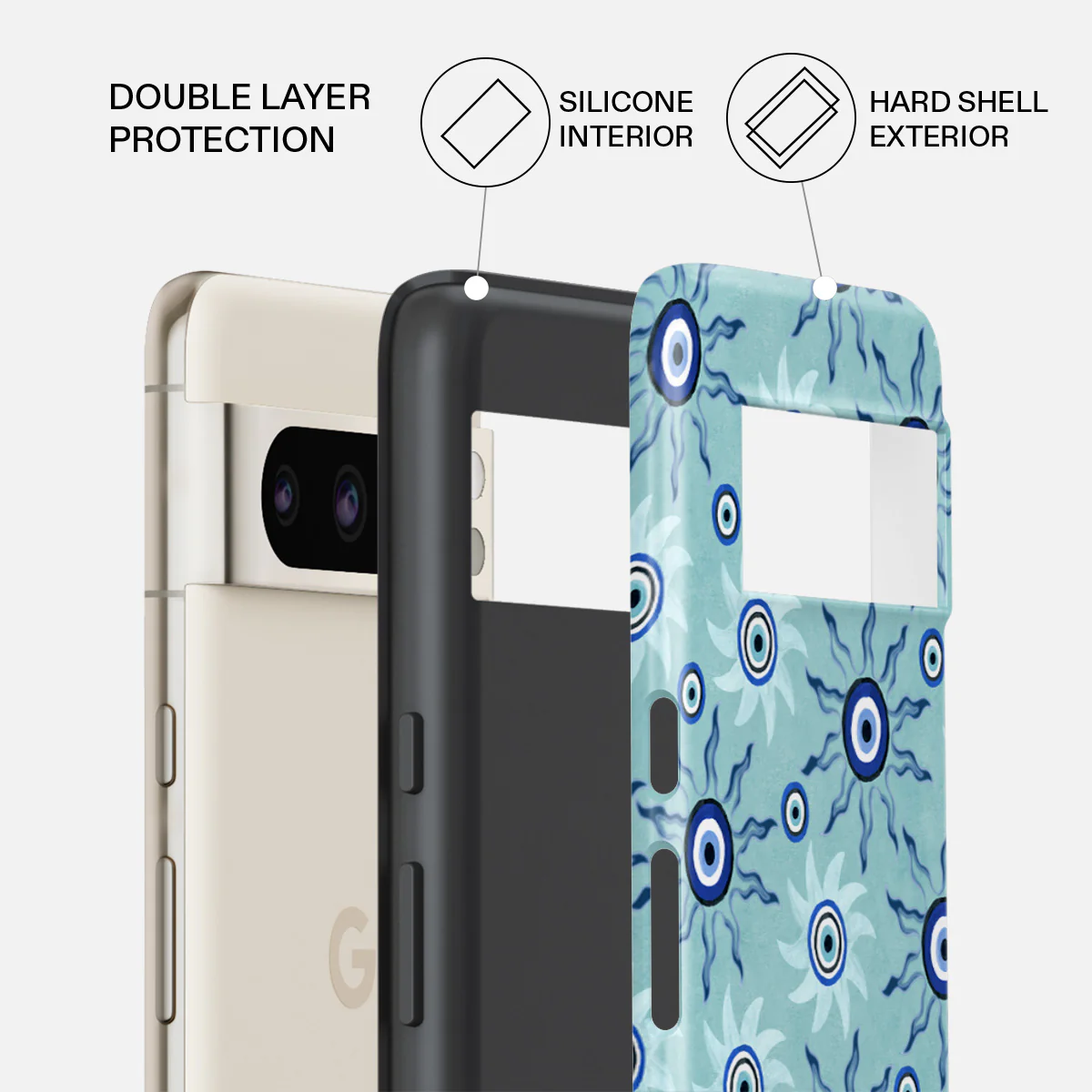 Blue Gaze - Google Pixel 8 Pro Case - Image 2