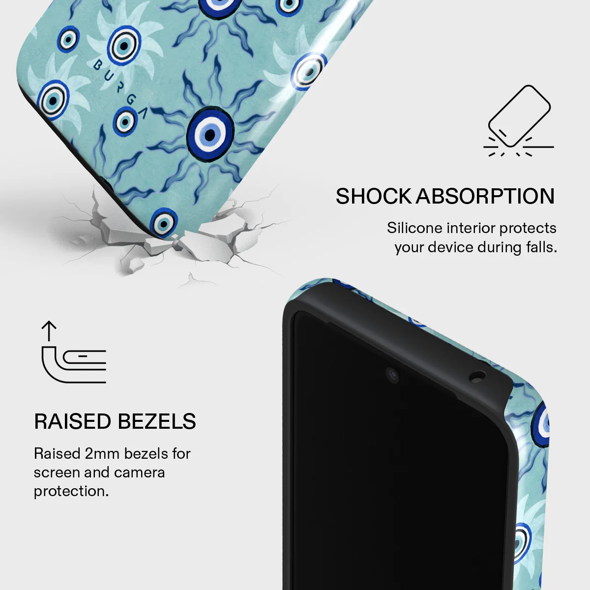 Blue Gaze - Google Pixel 8 Pro Case - Image 4