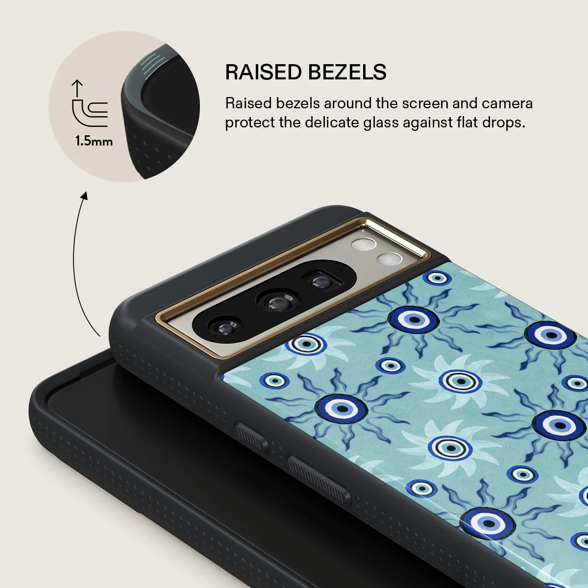 Blue Gaze - Google Pixel 8 Pro Case - Image 8