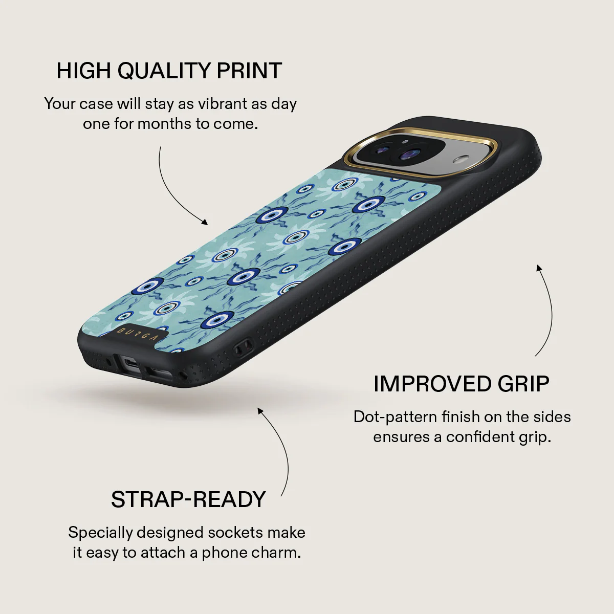 Blue Gaze - Google Pixel 9 Case - Image 9