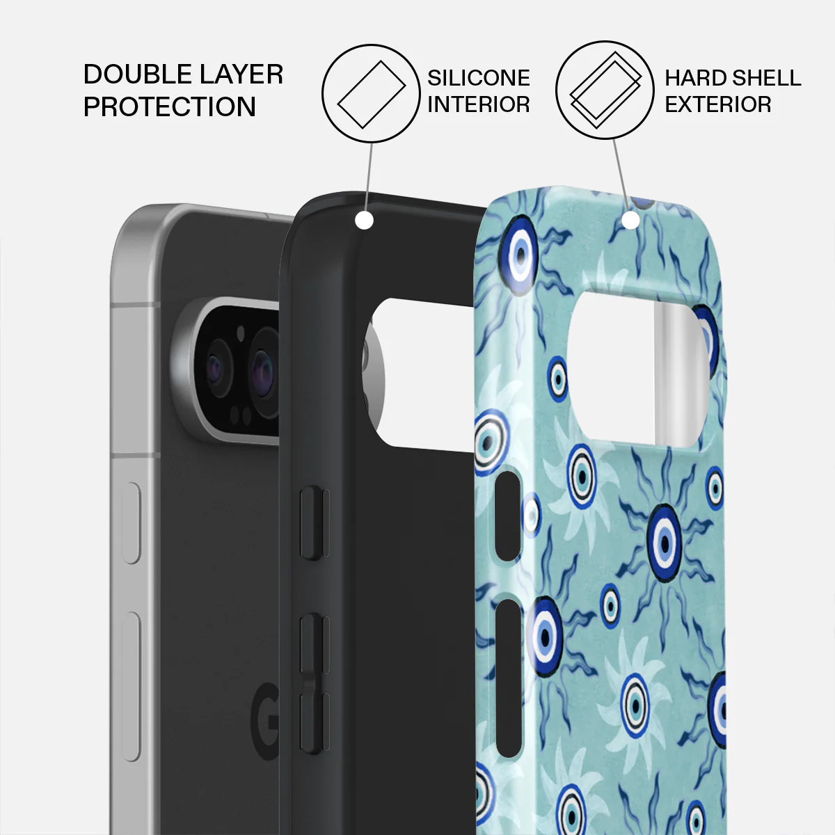 Blue Gaze - Google Pixel 9 Pro Case - Image 2