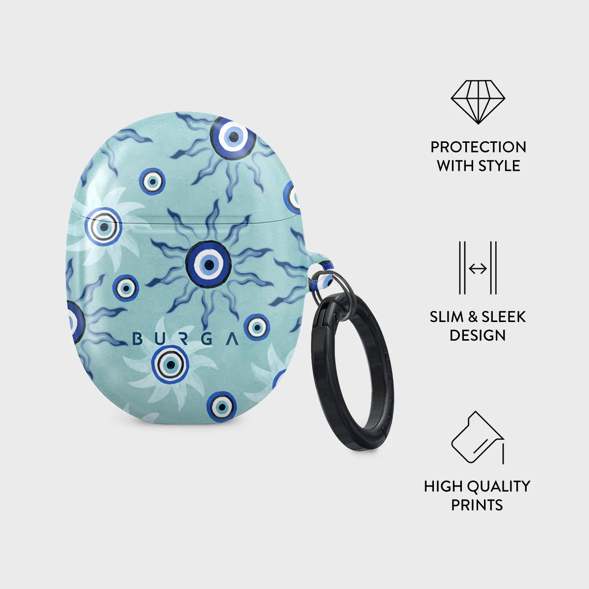Blue Gaze - Google Pixel Buds Pro Case - Image 4