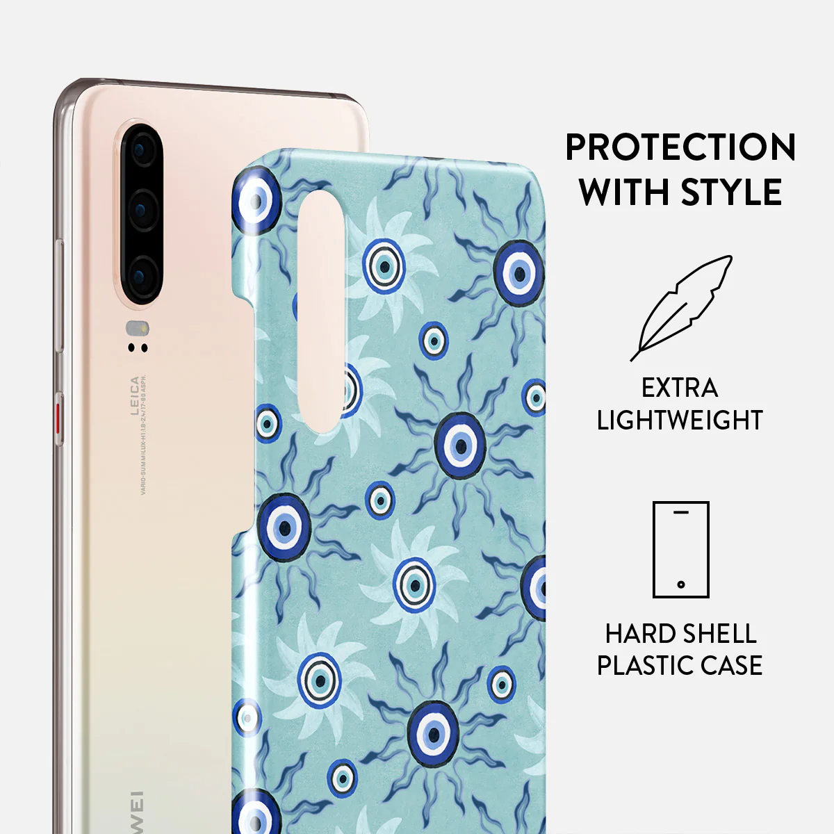 Blue Gaze - Huawei P30 Case - Image 2