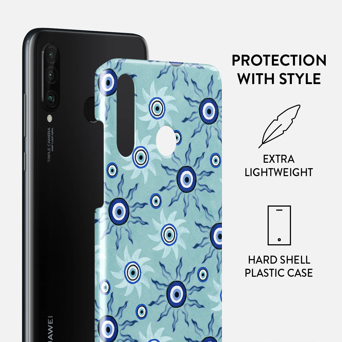 Blue Gaze - Huawei P30 Lite Case - Image 2