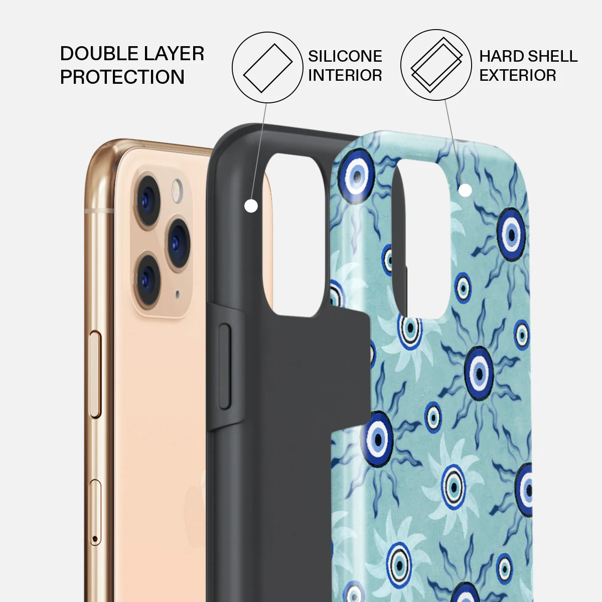Blue Gaze - iPhone 11 Pro Max Case - Image 6