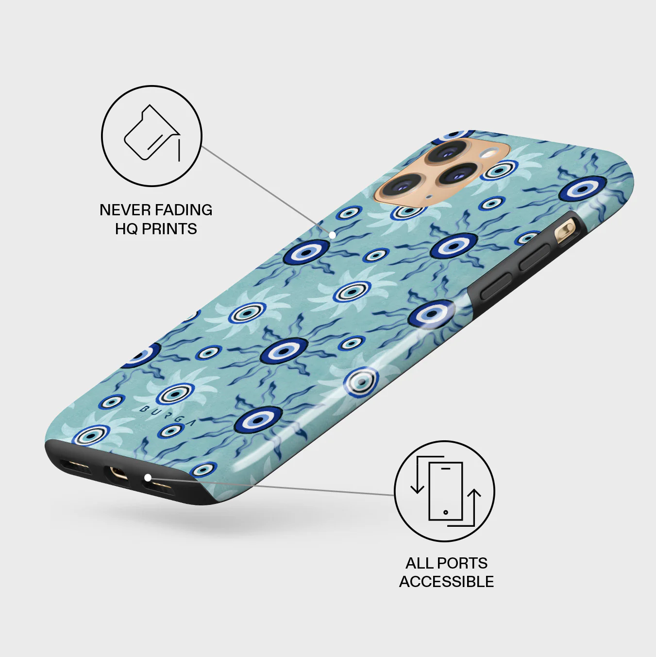 Blue Gaze - iPhone 11 Pro Max Case - Image 7