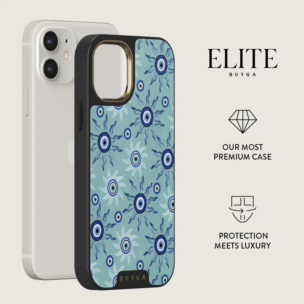 Blue Gaze - iPhone 12 Case - Image 6