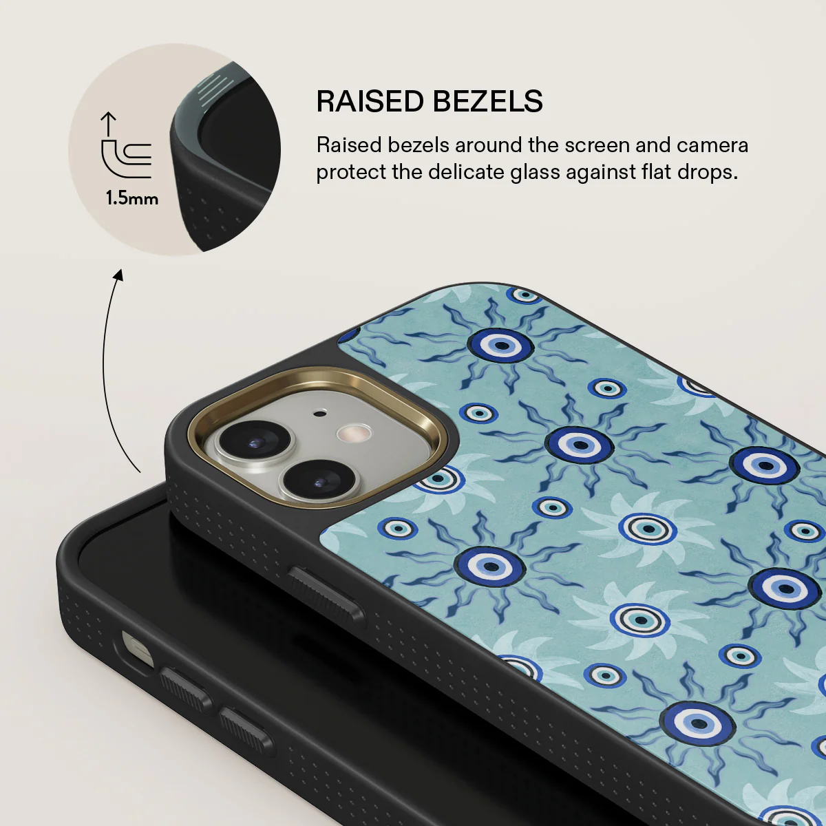 Blue Gaze - iPhone 12 Case - Image 8