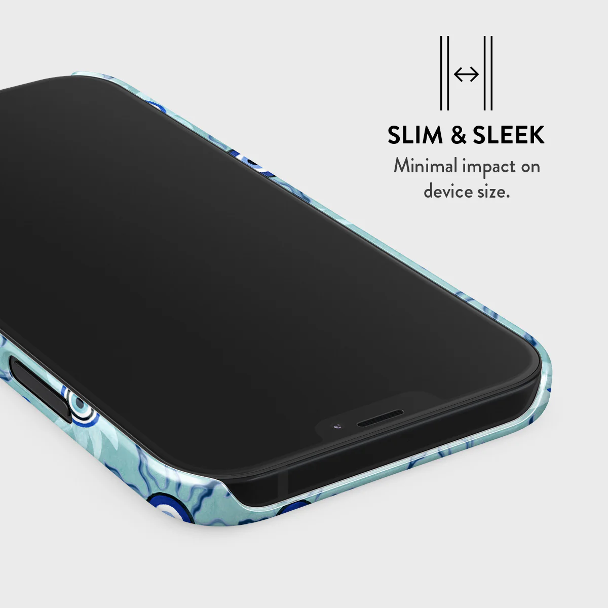 Blue Gaze - iPhone 12 Mini Case - Image 4