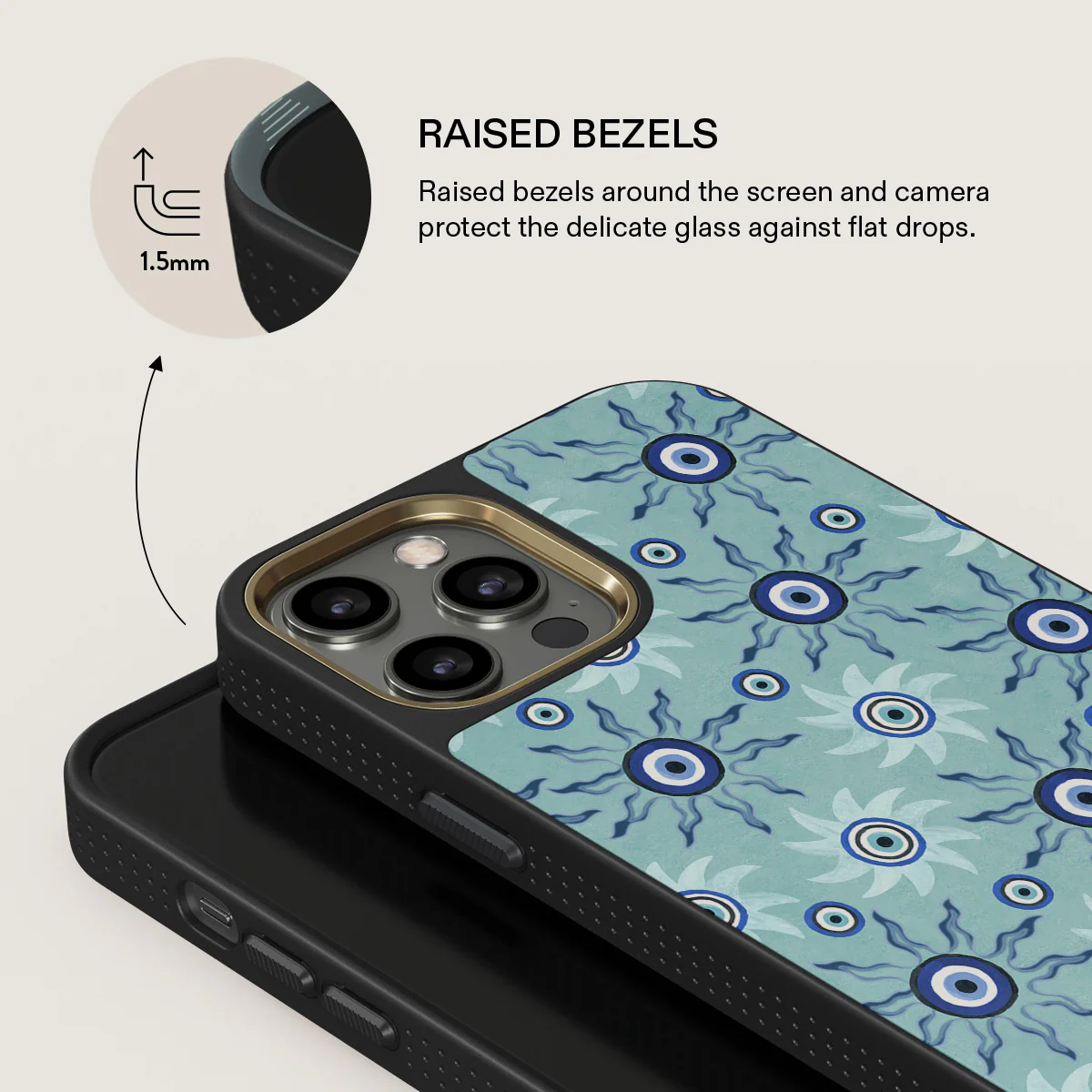 Blue Gaze - iPhone 12 Pro Case - Image 8