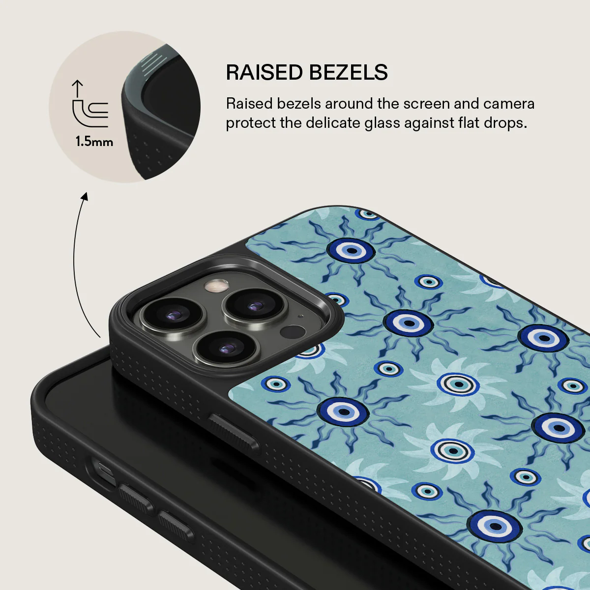 Blue Gaze - iPhone 13 Pro Case - Image 15