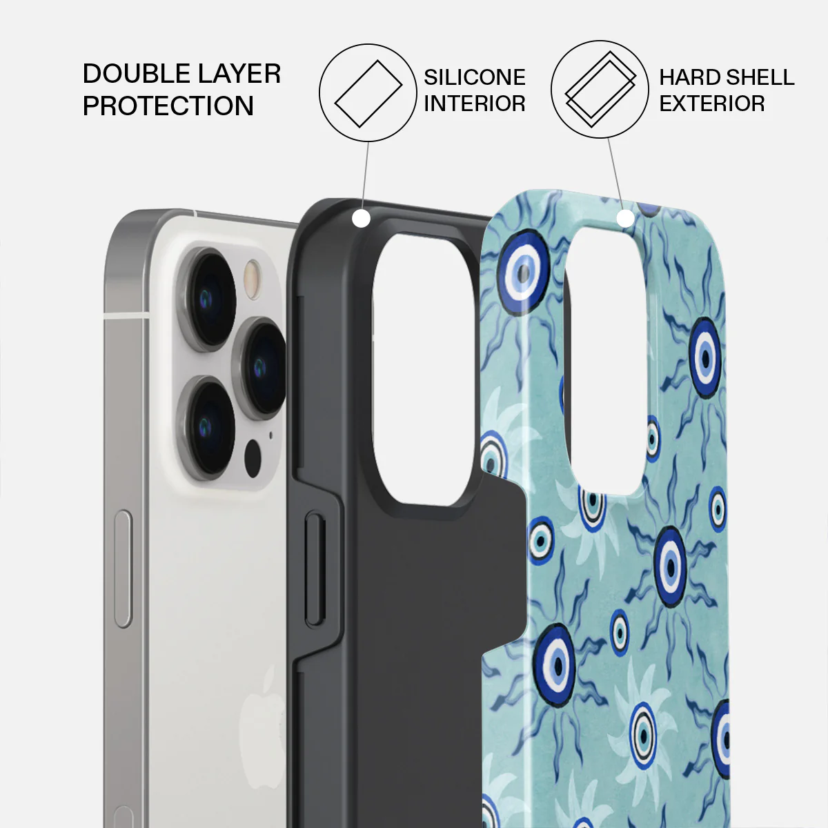Blue Gaze - iPhone 13 Pro Case - Image 2