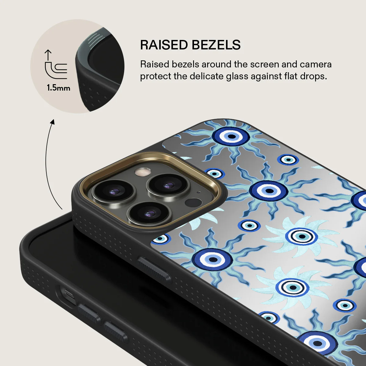 Blue Gaze - iPhone 13 Pro Case - Image 30
