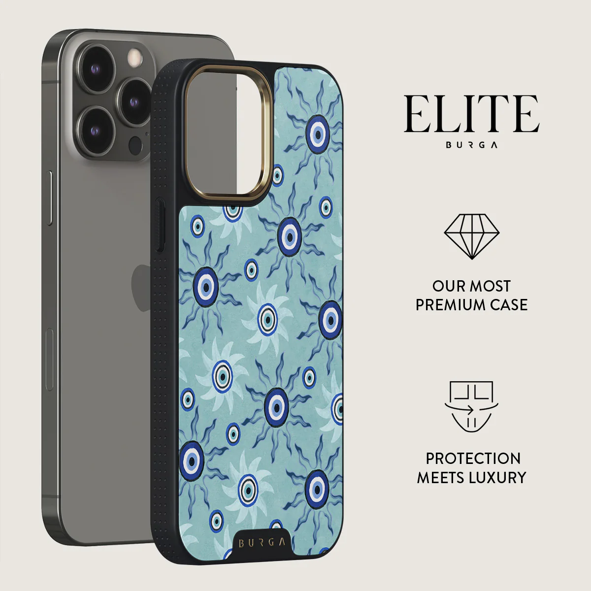 Blue Gaze - iPhone 13 Pro Case - Image 6