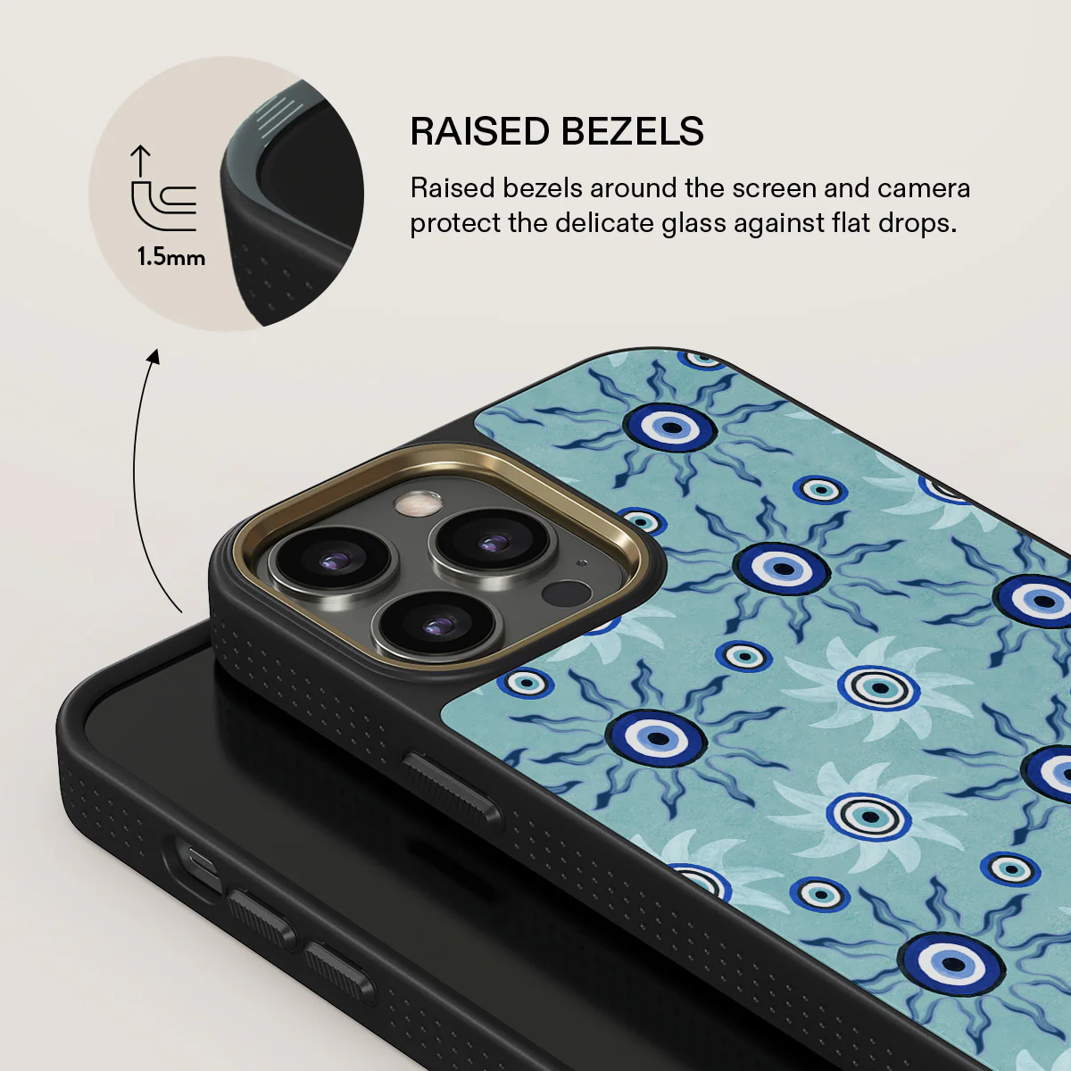 Blue Gaze - iPhone 13 Pro Max Case - Image 8