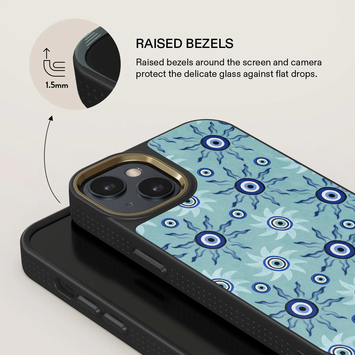 Blue Gaze - iPhone 14 Case - Image 8