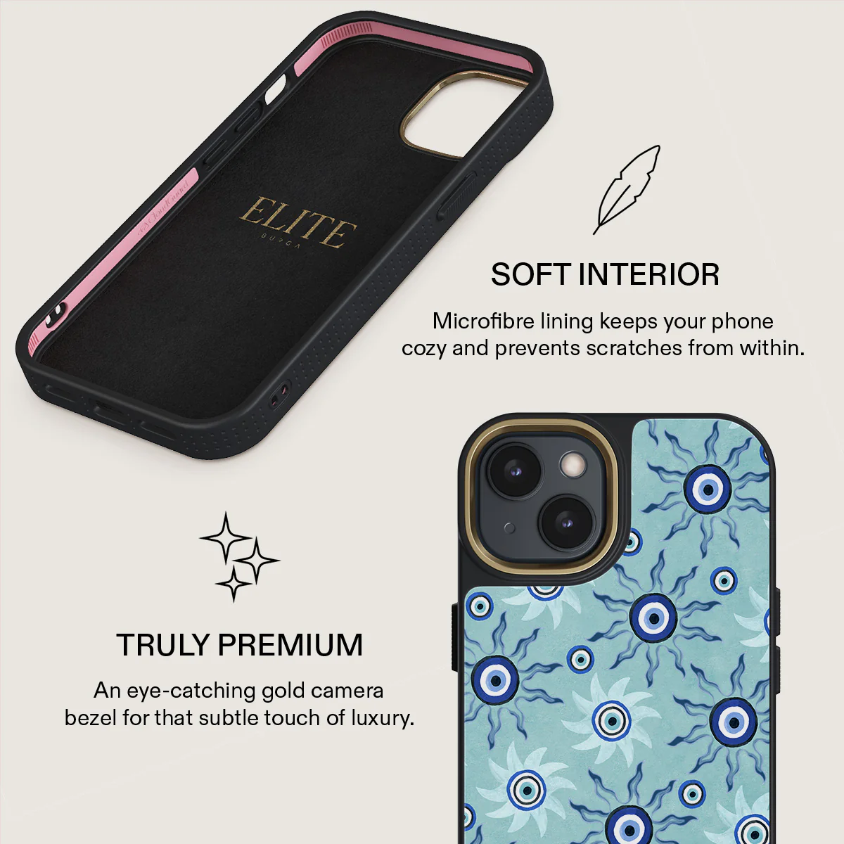 Blue Gaze - iPhone 14 Plus Case - Image 10