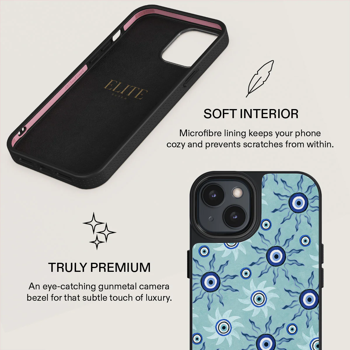 Blue Gaze - iPhone 14 Plus Case - Image 17