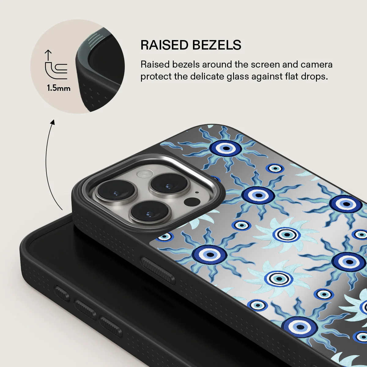 Blue Gaze - iPhone 14 Pro Case - Image 38