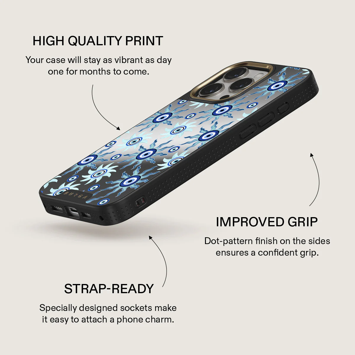 Blue Gaze - iPhone 14 Pro Max Case - Image 31