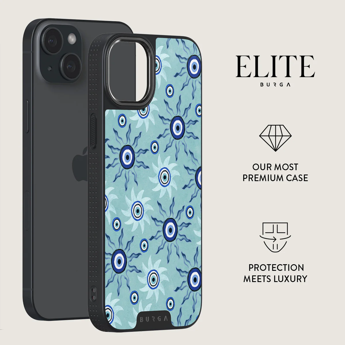 Blue Gaze - iPhone 15 Case - Image 13