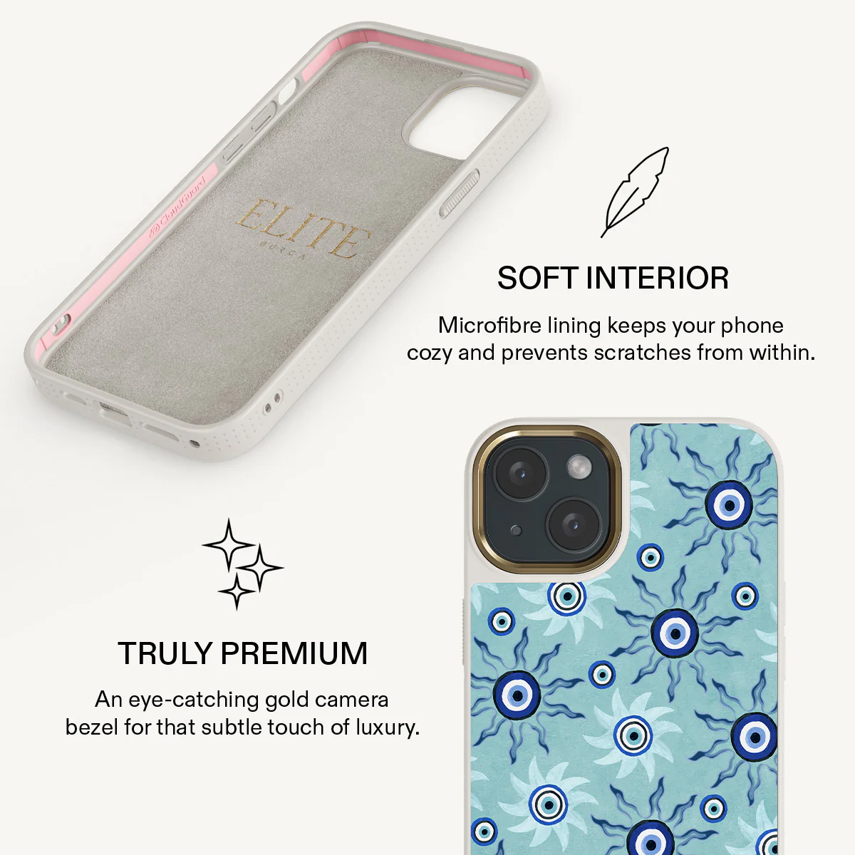 Blue Gaze - iPhone 15 Case - Image 24