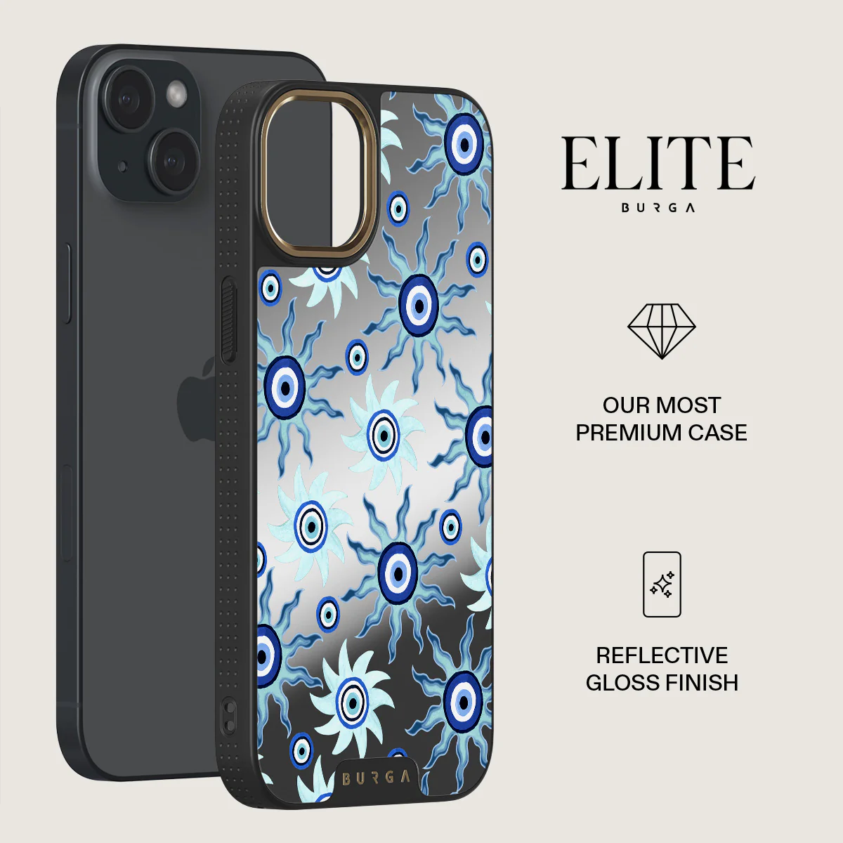 Blue Gaze - iPhone 15 Case - Image 27