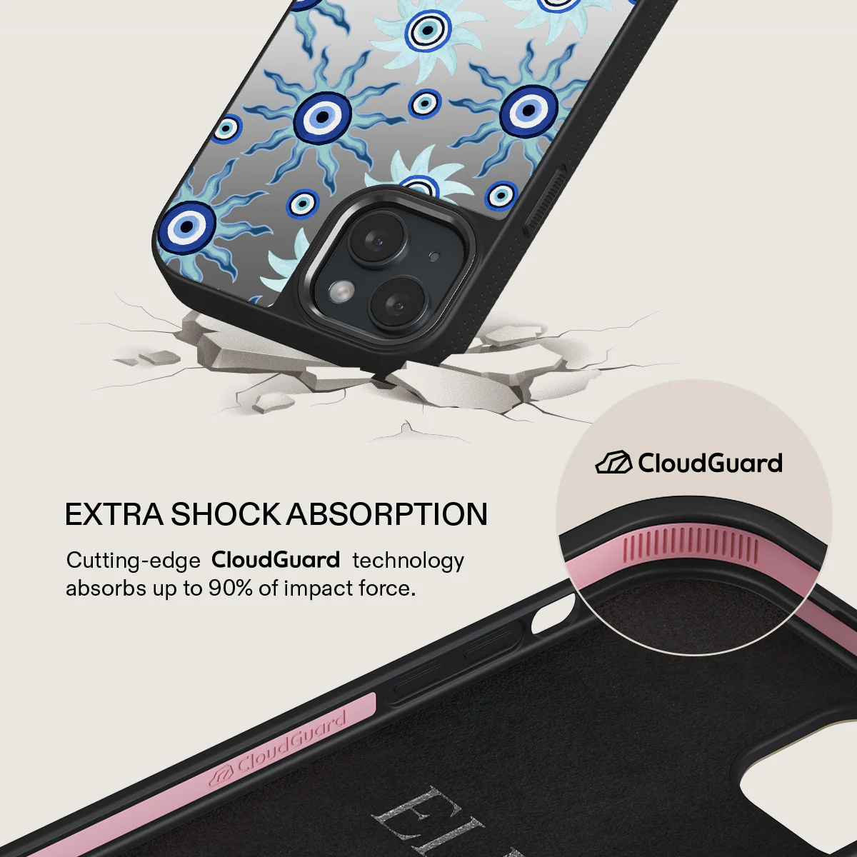 Blue Gaze - iPhone 15 Case - Image 36