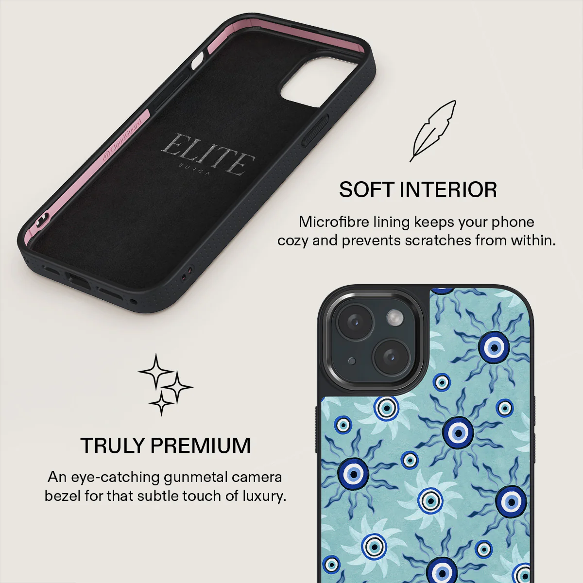 Blue Gaze - iPhone 15 Plus Case - Image 17