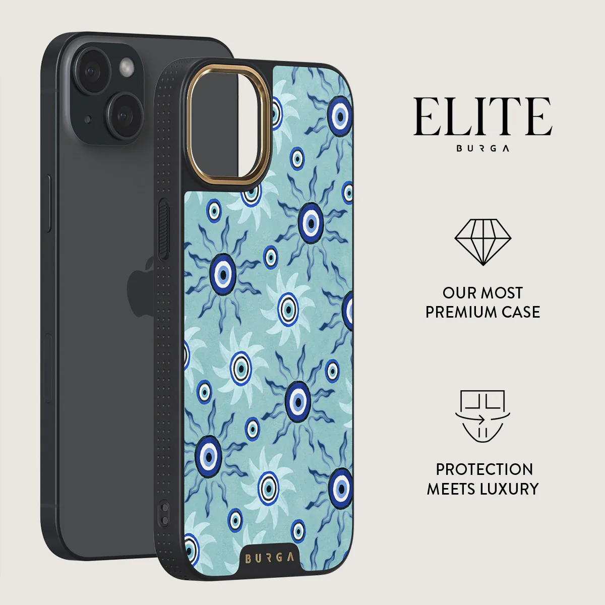 Blue Gaze - iPhone 15 Plus Case - Image 6