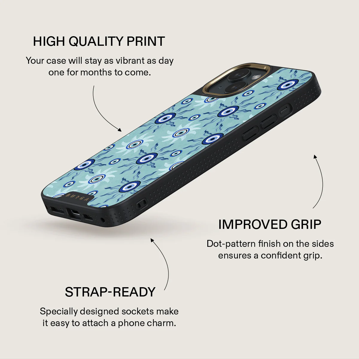 Blue Gaze - iPhone 15 Plus Case - Image 9