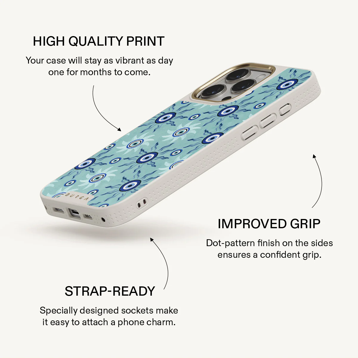Blue Gaze - iPhone 15 Pro Case - Image 23