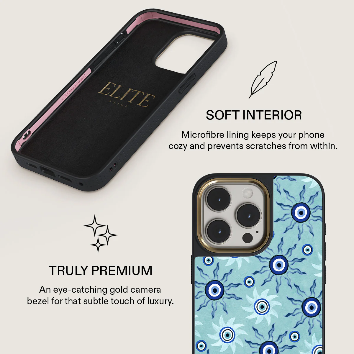 Blue Gaze - iPhone 15 Pro Max Case - Image 10