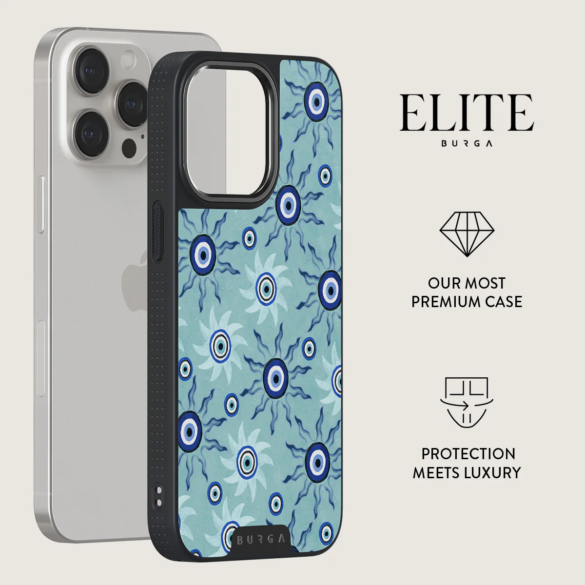 Blue Gaze - iPhone 15 Pro Max Case - Image 13
