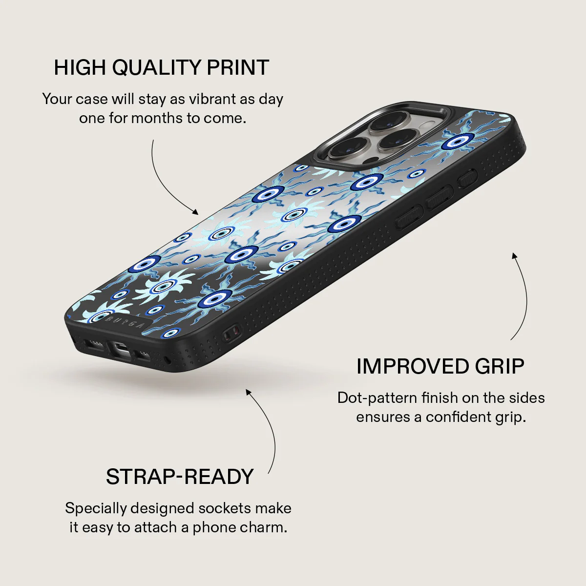 Blue Gaze - iPhone 15 Pro Max Case - Image 39