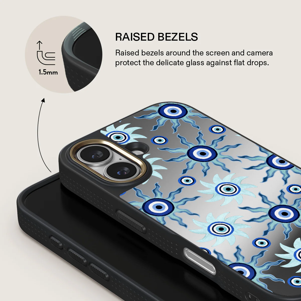 Blue Gaze - iPhone 16 Case - Image 31