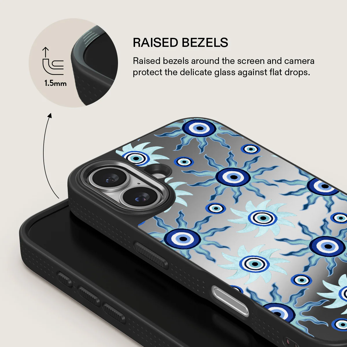 Blue Gaze - iPhone 16 Case - Image 39