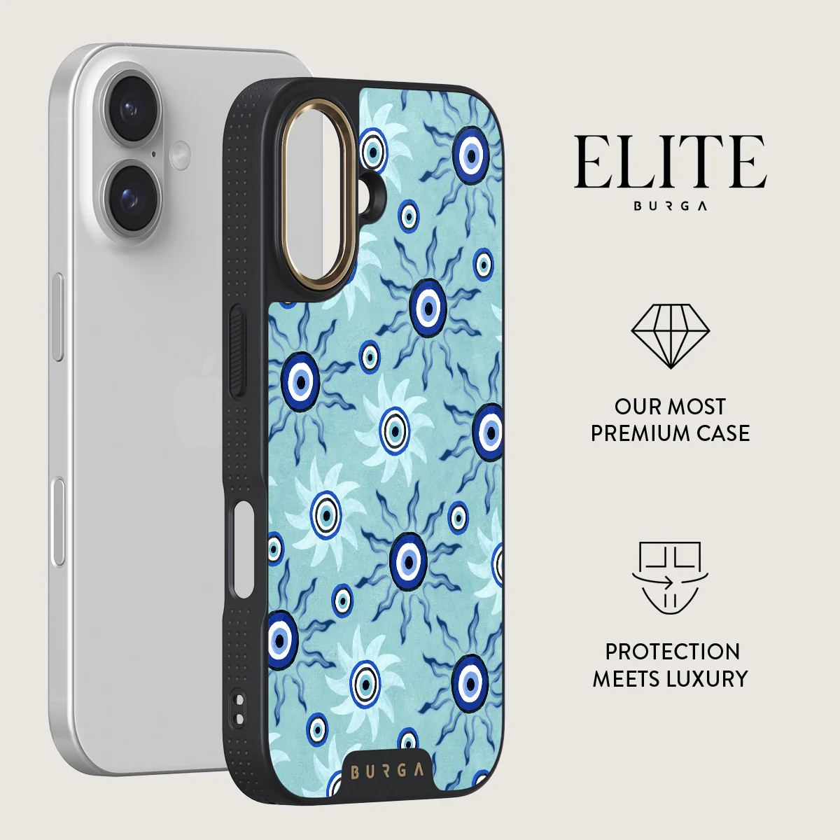 Blue Gaze - iPhone 16 Case - Image 7