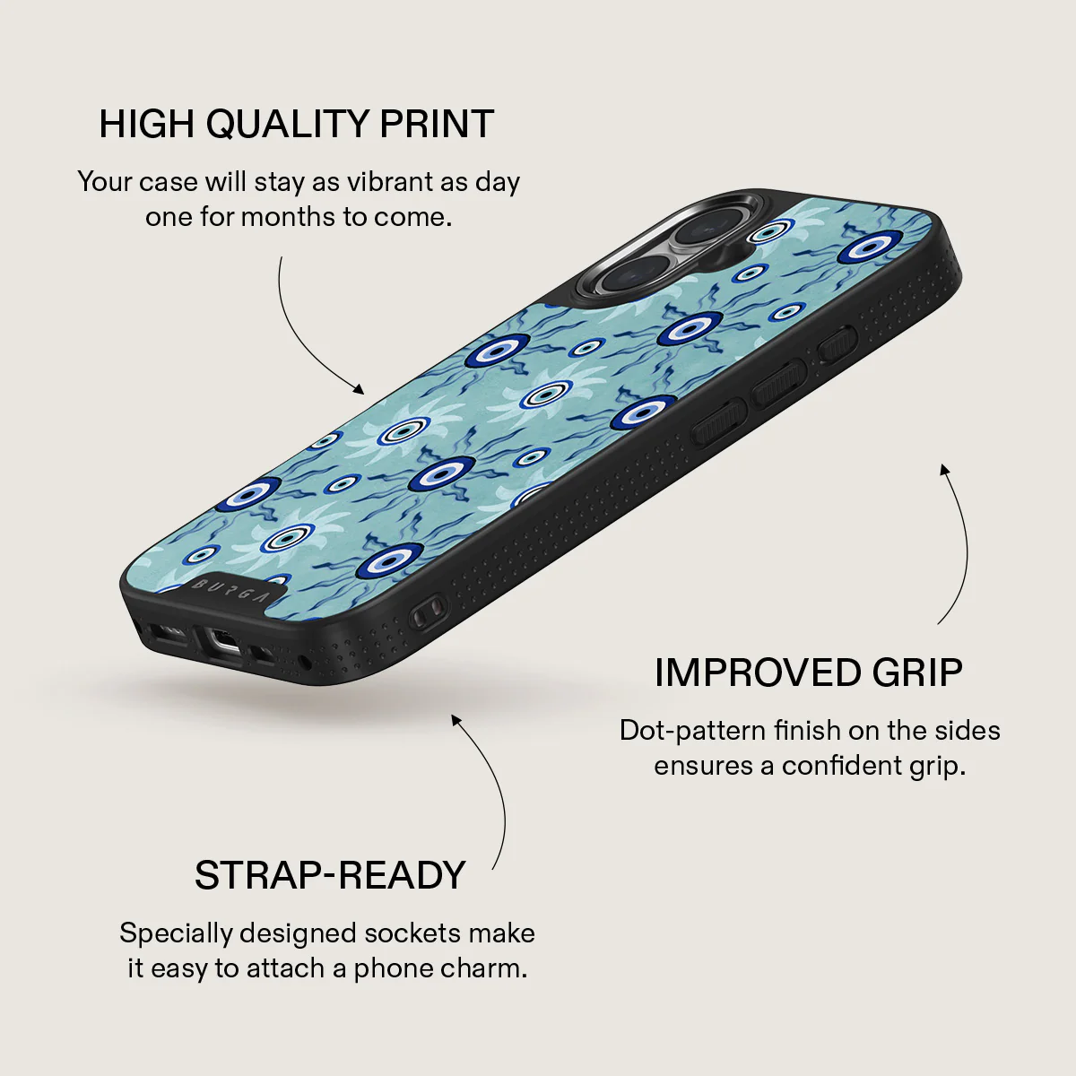 Blue Gaze - iPhone 16 Plus Case - Image 17