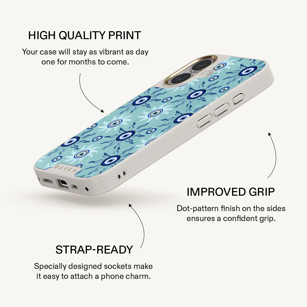 Blue Gaze - iPhone 16 Plus Case - Image 24