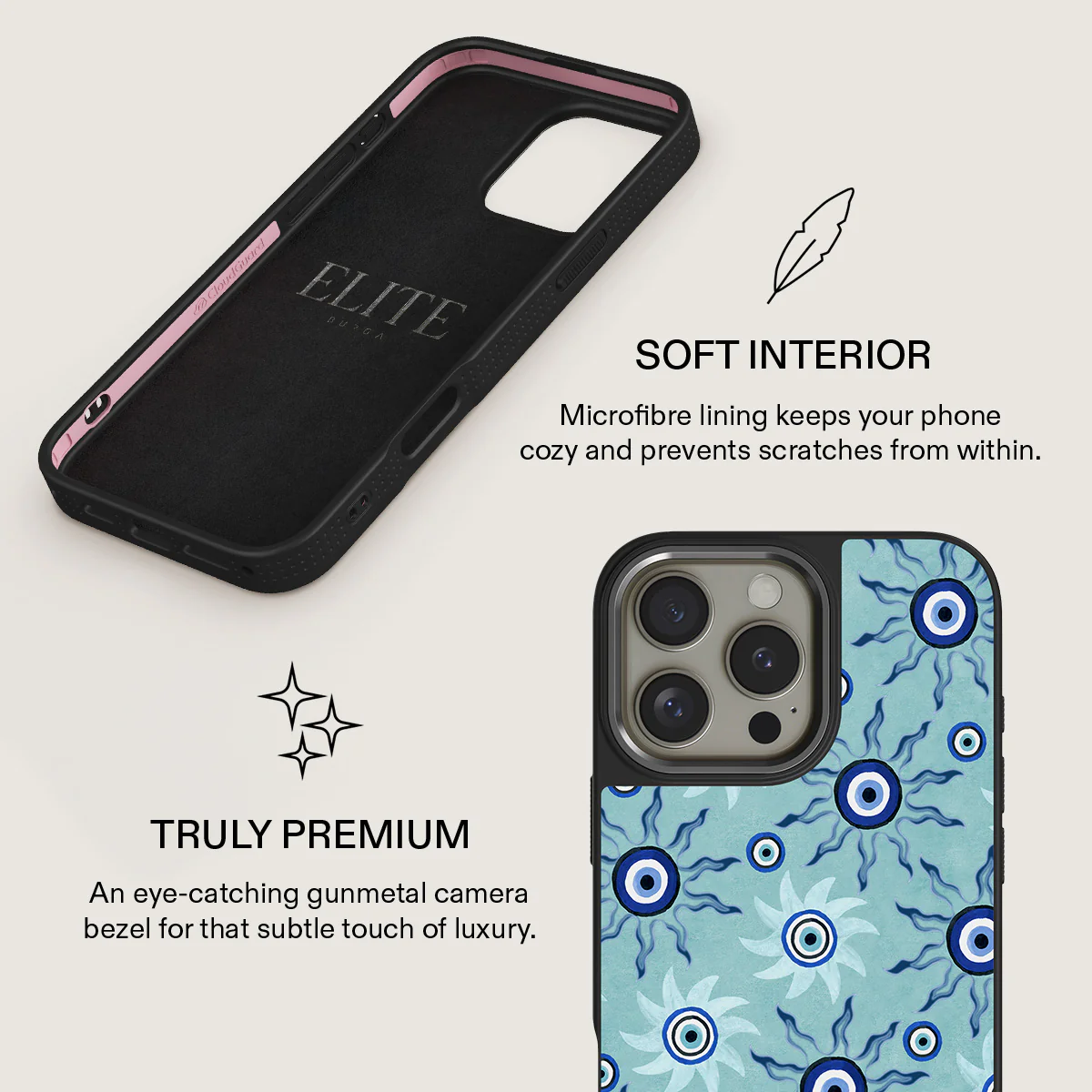 Blue Gaze - iPhone 16 Pro Case - Image 18