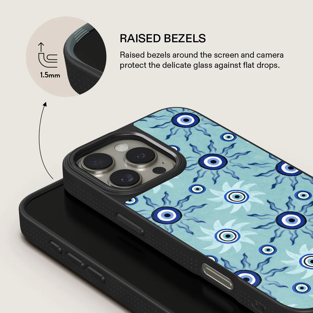 Blue Gaze - iPhone 16 Pro Max Case - Image 16