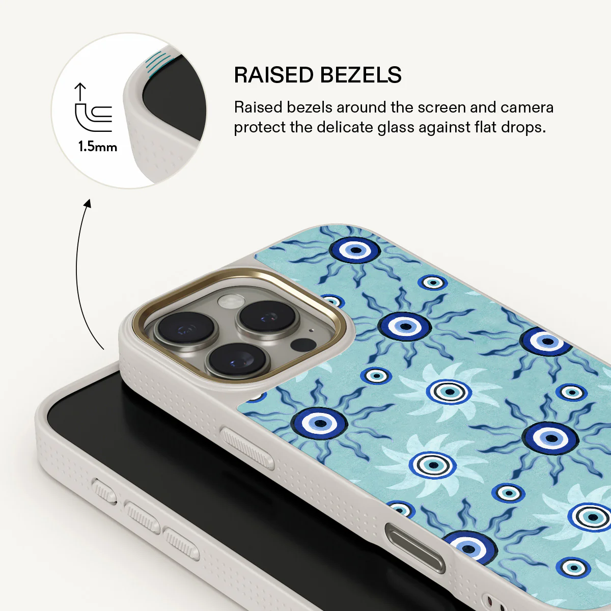 Blue Gaze - iPhone 16 Pro Max Case - Image 23