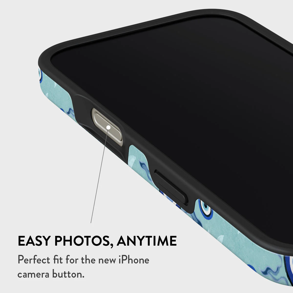 Blue Gaze - iPhone 16 Pro Max Case - Image 5