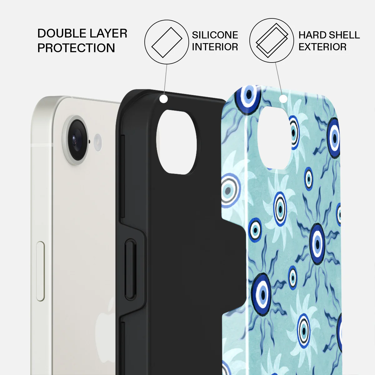 Blue Gaze - iPhone 16e Case - Image 2