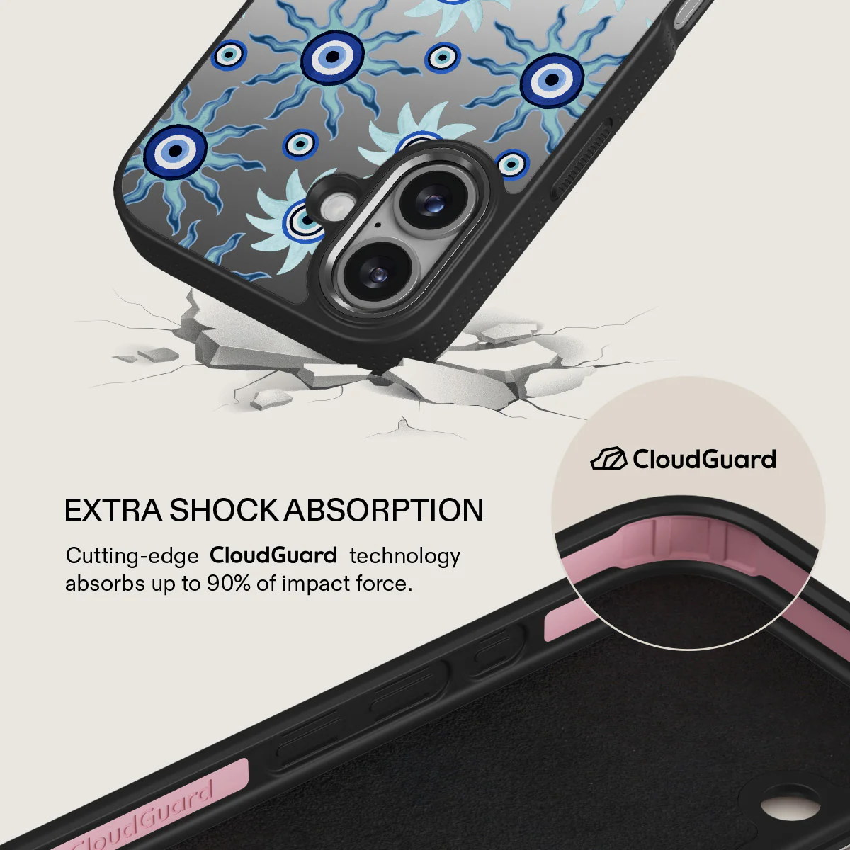 Blue Gaze - iPhone 17 Case - Image 36